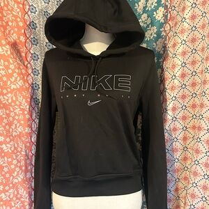 Nike Women's Black Graphic Hoodie